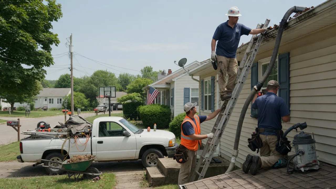 Gutter Installation in Delaware near me